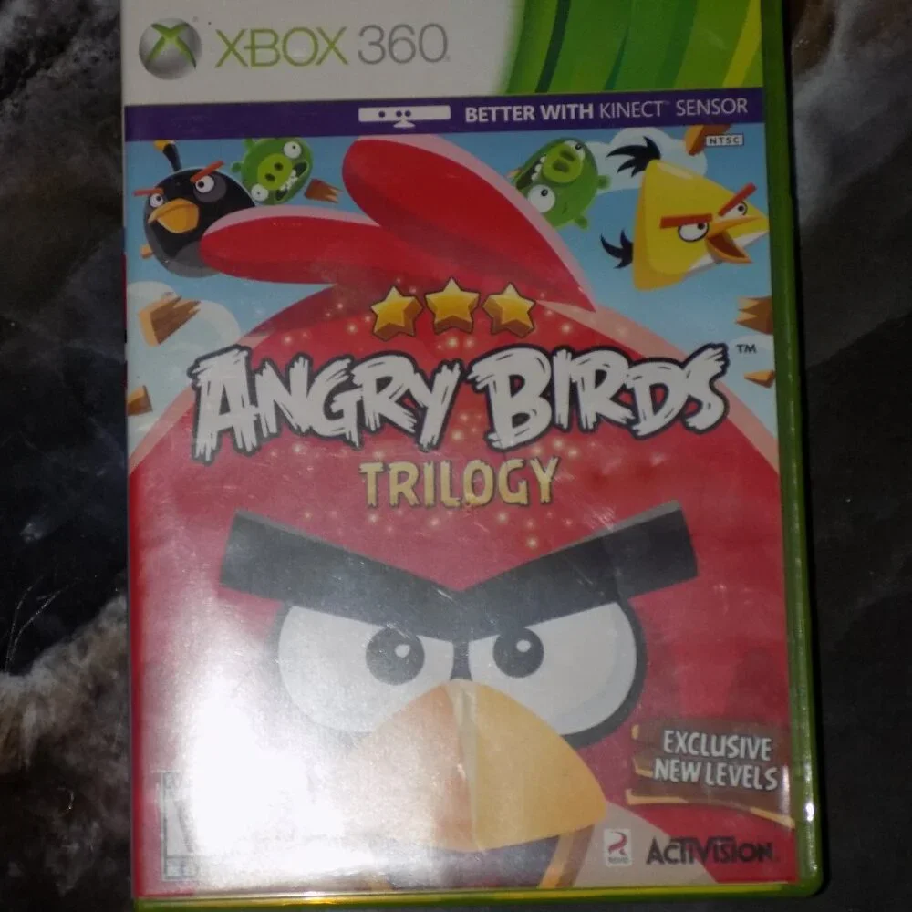 Angry Birds Trilogy (Microsoft Xbox 360, 2012)